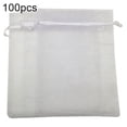 thumbnail image 1 of Fruit Protection Bags Anti-Bird Garden Netting Bags Strawberry Grapes Mesh Bag White, 1 of 9
