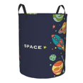 thumbnail image 2 of Balery Space Round Laundry Basket with Handles Waterproof Freestanding Laundry Hamper for Clothes Toys in the Dorm and Family-Medium, 2 of 8