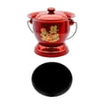thumbnail image 2 of TISHITA Pot de Chambre Chevet Commode Seau Polyvalent pour Maison Chambre Femme Homme Rouge, 2 of 8
