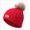 Red Cap, variant on 1-4 Years Toddler Kids Beanie Warm Knit Cute Hat Winer Kids Hat