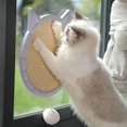 thumbnail image 1 of Cat Scratching Post With Suction Cups Sisal Cat Scratching Post Cat Wall Support Kitten Scratching Board 32x29cm Gray Blue, 1 of 4