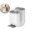 thumbnail image 1 of Multi-Functional Knife Block & Utensil Organizer – Plastic Countertop Storage for Scissors, Spatulas, Chopsticks & Spoons, 1 of 5