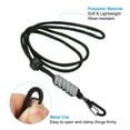 thumbnail image 4 of Uxcell Neck Lanyard Badge Lanyards Adjustable Long Strap Card Holder Keychains Grey, 4 of 7