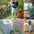 thumbnail image 6 of Grabber Reacher Suction Cup Grip Tool- Long 32 Inch Foldable Strong Heavy Duty Aluminum Pick Up Stick - Lightweight Trash Litter Picker Claw Extended Grabber Assist for Elderly, 6 of 12