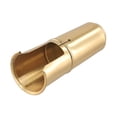 thumbnail image 2 of MYG Eb Alto Soprano Tenor Saxophone Mouthpiece Gold Plated Cap Brass Protective Cap, 2 of 9