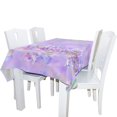 thumbnail image 2 of EREHome Purple Tablecloths Lavender Table Cloth Top Decoration 60x120 inches, 2 of 5