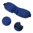 thumbnail image 3 of Mascarilla de sueño 3D de banda elástica de 1 pieza de Unique Bargains, cubierta para los ojos 3D transpirable para meditación azul, 3 of 6