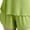 Solid, variant on Antinious Women Comfortable Pajamas Set Loose Sleeveless Ruffle Tank Elastic Waist Sleep Shorts Solid Loungewear