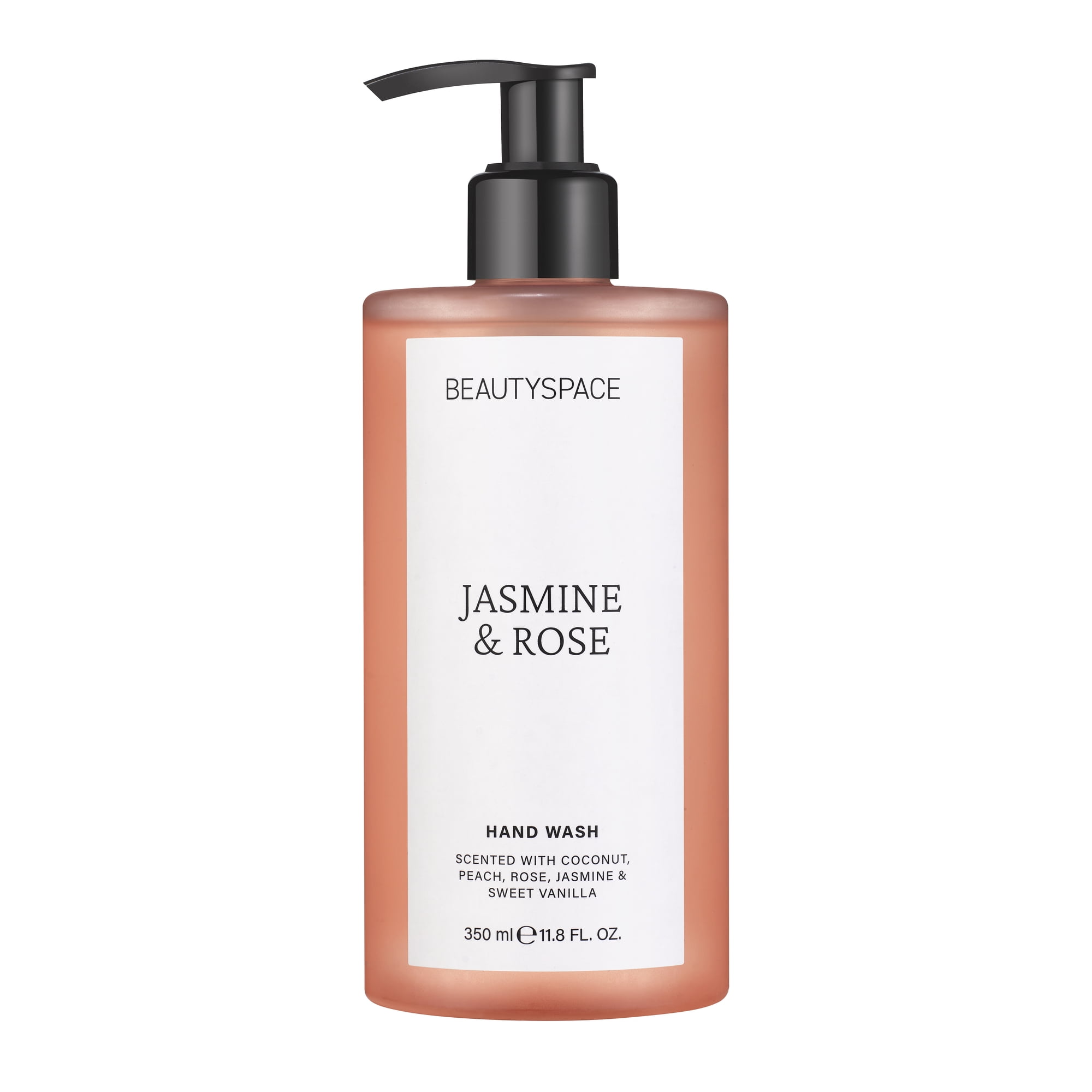 BEAUTYSPACE Jasmine and Rose Liquid Hand Soap, 11.8 oz