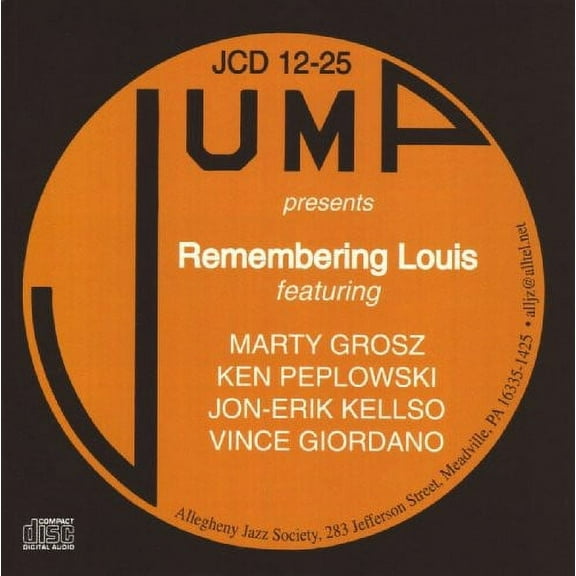 Marty Grosz - Remembering Louis - Music & Performance - CD