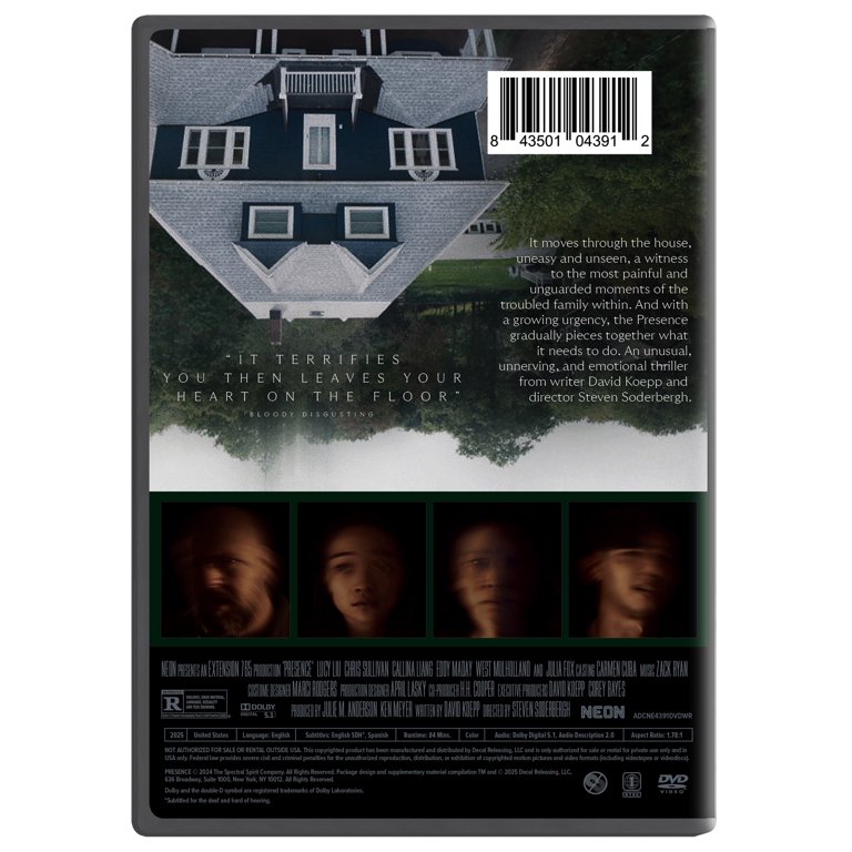 PERSEVERATION DVD (2013) 洋画 ホラー Amazon.com: Presence [DVD] : Mira Sorvino, Shane West, Justin Kirk