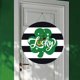 thumbnail image 1 of Letrero redondo de madera del día de San Patricio, decoración de puerta colgante verde de 12 ", decoración de pared navideña de bienvenida para el hogar, la oficina, el jardín, 1 pieza, 1 of 7