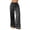 #170-Dark Gray, variant on Cutuoiiu Women's Casual Plaid Wide Leg Pants with Pockets Drawstring Waist Plus Size S-5XL Breathable Fabric for Loungewear & Daily Wear Gifts
