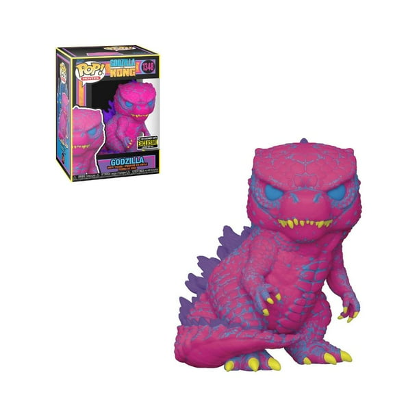 Godzilla Black Light Exclusivo EE Funko Pop Godzilla vs Kong