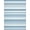 Blue White, Pattern 1, variant on ODIKA 8'x10' Washable Area Rug Striped Accent With Horizontal Bands And Minimalist Border Design for King Size Bedroom Under Bed, Master Suite, Non-Shedding, Easy Care