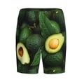thumbnail image 5 of Fotbe Fresh Avocados Pajama Shorts for Men, Men's Pajama Bottoms, Sleepwear,Short Pajama Pants-XX-Large, 5 of 9