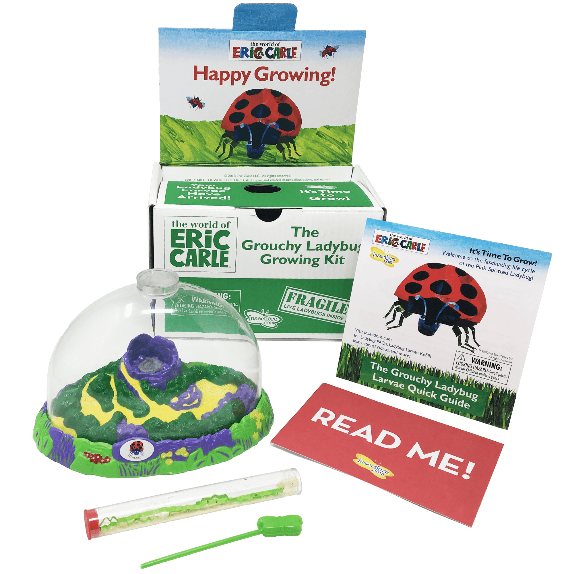 Insect Lore The World of Eric Carle™ Grouchy Ladybug™ Growing Kit