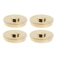 thumbnail image 1 of Cubierta inferior del cilindro de bajo de 4 piezas, reparación de instrumentos musicales de cuerno francés, accesorio de bricoje Yuyangstore Cubierta inferior de bajo de trompa, 1 of 8