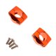 thumbnail image 5 of Kit de montaje universal para manillar sólido, apto para motocicletas, quads y vehículos todo terreno. naranja, 5 of 9