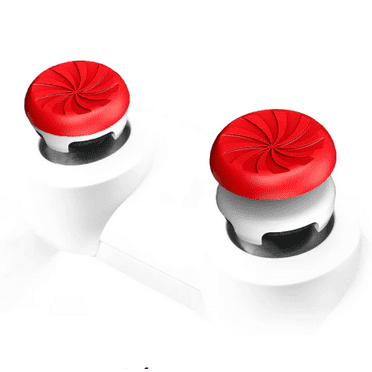 Controller Freak FPS Freak Gaming for PlayStation 4 (PS4) and PlayStation 4 (PS5) Controller | Performance Thumbsticks | 2 High-Rise Concave | Red console accessories