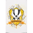 thumbnail image 4 of The Wizarding World: Harry Potter - Hufflepuff Charm Wall Poster with Push Pins, 22.375" x 34", 4 of 6