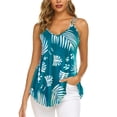 thumbnail image 2 of Playeras,Blusas y Tops,Ropa para Mujer Tank Top Para Mujeres Workout Camiseta sin mangas de verano para mujer, camisetas sin mangas, ropa informal (Green, XL), 2 of 7
