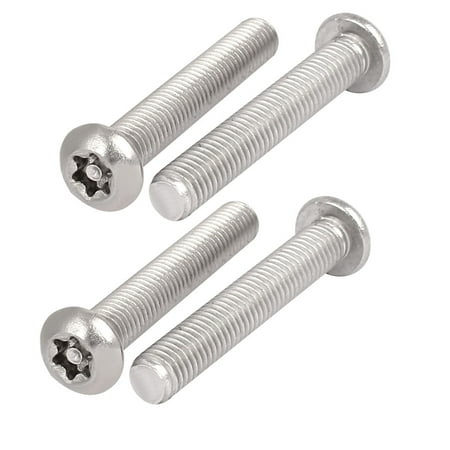 

Uxcell M8x50mm 304 Stainless Steel Button Head Torx Security Machine Screws (4-pack)