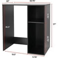 Yak About It Mini Fridge Dorm Station Black