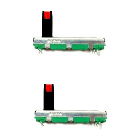 Dunlop MXR EQ Pedal Slider Pot 20k Red LED Longer W15 - 2 Pack