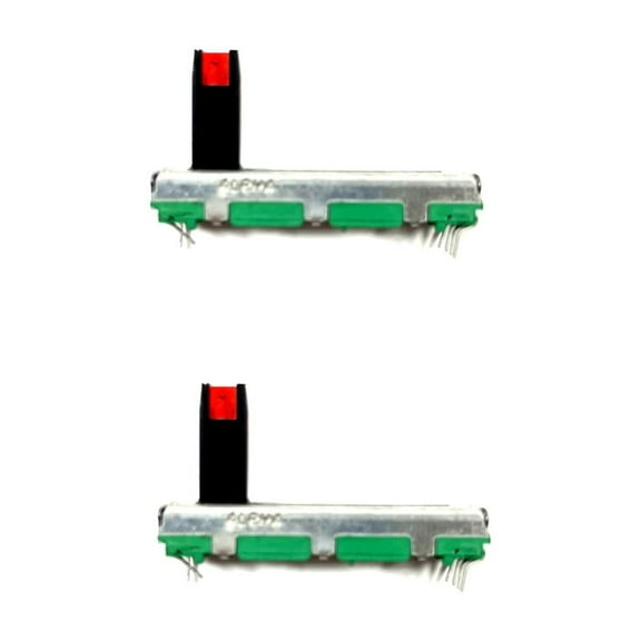 Dunlop MXR EQ Pedal Slider Pot 20k Red LED Longer W15 - 2 Pack