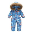 thumbnail image 1 of Birdeem Children's Outdoor Ski Jacket, Down Jacket, Warm Jumpsuit, Cold Proof, Hooded Design, 1 of 6
