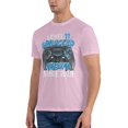 thumbnail image 4 of Level 11 Unlocked Awesome Since 2010 Men'S Basic Short Sleeve T-Shirt Pink 3x-Large, 4 of 5
