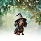 thumbnail image 5 of Colgante de cachorro divertido acrílico de Navidad, adorno de perro de dibujos animados, suministros para fiesta en casa, 5 of 5
