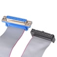 thumbnail image 5 of Cable plano IDC DB25 hembra a conector FC-26 hembra 2.54mm de paso 20cm de largo, 2 piezas, 5 of 5