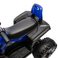 thumbnail image 5 of 4WD ATV for Kids, Joyracer 24 Volt Ride on Toys with Remote, Power Car Wheels, Outdoor Gift with 800W Motor, Bluetooth Music, Horn, LED, Blue, 5 of 8