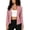 Pink, variant on IUYRTFE Women's Long Sleeve Open Front Blazer with Lapel Collar Slim Fit Casual Work Jacket