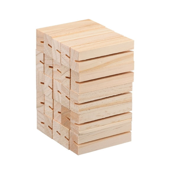 GETAJGHSD photo card holders Wood Displaying Photos General Users Wedding Party 25Pack