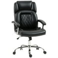 thumbnail image 1 of HOMCOM Chaise de Bureau, Chaise de Bureau Grande Taille 400 Lb avec Coussin à Ressorts, 1 of 10