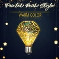 thumbnail image 2 of Fridja LED Vintage Edison Bulb, 4.5W, Fireworks Filament Bulb 3D Colorful Lamp Bulb, 3000K (Warm White), Decorative Light Bulb for Christmas, 2 of 7