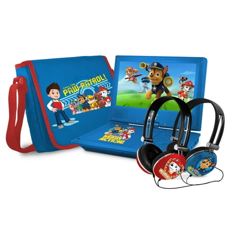 PAW Patrol 9” Portable DVD Player with Talk-To-Speech (TTS)