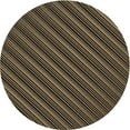 thumbnail image 1 of Ahgly Company Machine Washable Indoor Square Transitional Copper Brown Area Rugs, 3' Square, 1 of 7