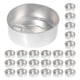 thumbnail image 2 of 50 portavelas de metal para velas cónicas, portavelas de aluminio, portavelas de metal, 2 of 8