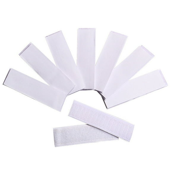 10 Pcs Adhesive Table Skirt Smooth Surface Tape 1 Pcs White