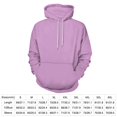thumbnail image 2 of Light Medium Orchid men and women 1164D Printed Hoodie Funny Fashion Casual Personality Hip Hop Long Sleeve Cool Pullover, 2 of 8