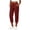 #07 Wine 【Mix, Match & Rotate: Stock Up on Daily Colors】, variant on Women's Corduroy Elastic Waist Cuffed Cropped Pants with Pockets, Casual Solid Color, Medium Wash Baggy, Cropped Pants for Women | UKHCCC,Black L