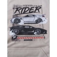 thumbnail image 6 of The Fast & The Furious Rider Race Cars Men's Sand Sweatshirt-Medium, 6 of 6