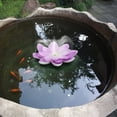 thumbnail image 4 of Miangastore 1 Set Lotus Solar Fountain Outdoor Waterscape Fountain Pond Floating Fountain, 4 of 8