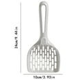 thumbnail image 2 of ACDANC 2026 New Cat Litter Scoop,Litter Scoop with Wide Slats for Cats,Litter for Pellets,Plastic Litter Scoop Designed for Easy Sifting (Grey One Size), 2 of 7