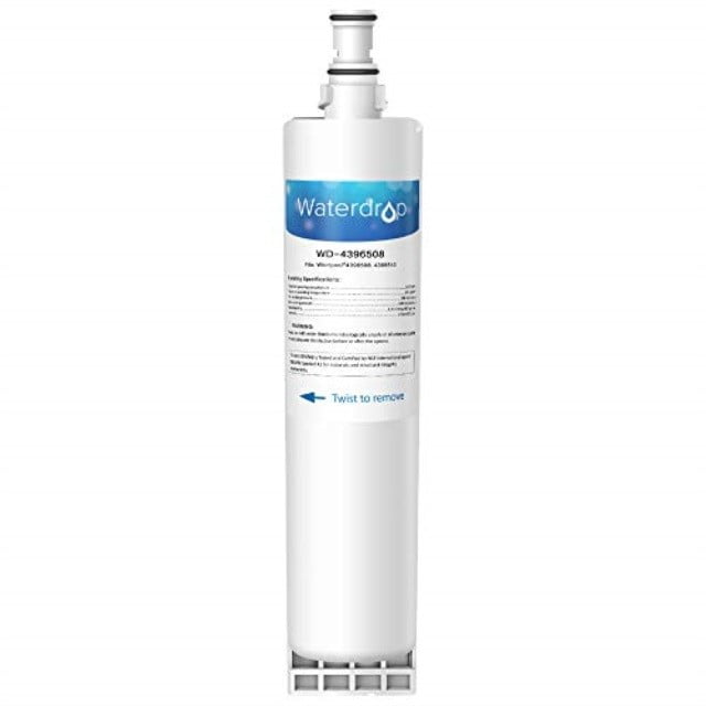 Waterdrop 4396508 Refrigerator Water Filter, Compatible with Whirlpool