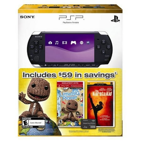 Refurbished PlayStation Portable 3000 With Little Big Planet The Karate Kid